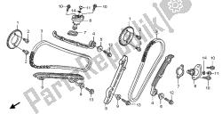 cadena de levas y tensor