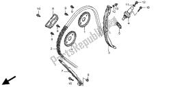 cadena de levas y tensor