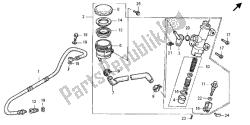 RR.BRAKE MASTER CYLINDER