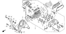 REAR BRAKE CALIPER