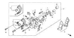 FRONT BRAKE CALIPER