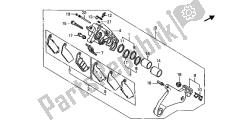 REAR BRAKE CALIPER