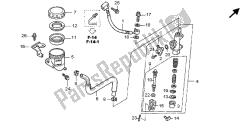 RR. BRAKE MASTER CYLINDER