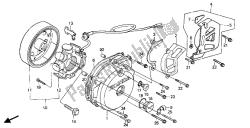 linker carterdeksel & generator