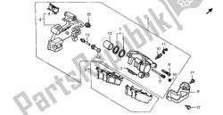 REAR BRAKE CALIPER