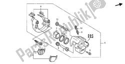 REAR BRAKE CALIPER