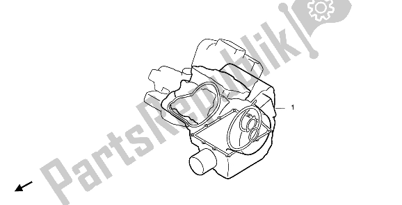 Tutte le parti per il Kit Di Guarnizioni Eop-2 B del Honda VT 600 1992