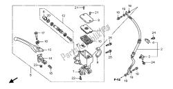 FR BRAKE MASTER CYLINDER