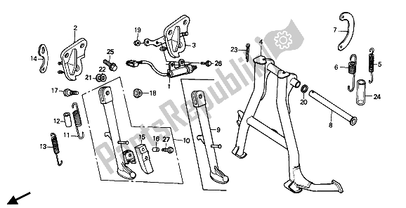 Todas las partes para Estar de Honda CBR 600F 1987