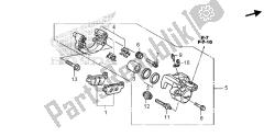 REAR BRAKE CALIPER