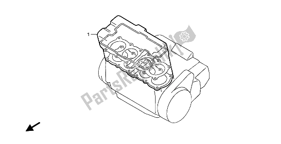 All parts for the Eop-1 Gasket Kit A of the Honda CBR 1000F 1991