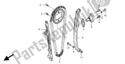 cadena de levas y tensor