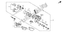 REAR BRAKE CALIPER