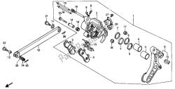 REAR BRAKE CALIPER