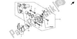 REAR BRAKE CALIPER