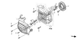 ventilateur de refroidissement et couvercle du ventilateur