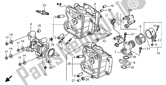 Wszystkie części do G? Owica Cylindra Honda FES 125 2008