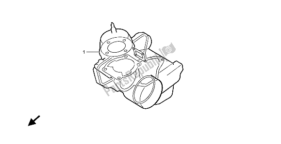 Todas as partes de Kit De Junta Eop-1 do Honda CR 250R 1999