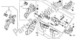 REAR BRAKE CALIPER