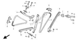 cadena de levas y tensor