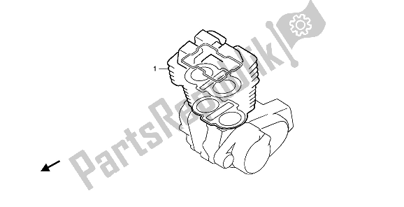 Tutte le parti per il Kit Di Guarnizioni Eop-1 A del Honda CB 250 1992