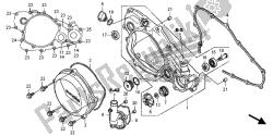 RIGHT CRANKCASE COVER & WATER PUMP