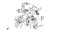 réservoir de carburant et pompe à carburant