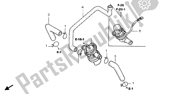 Todas las partes para Válvula De Succión De Aire de Honda CBR 1100 XX 2003