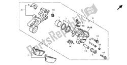 REAR BRAKE CALIPER