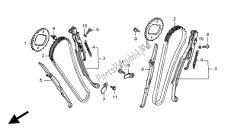 cadena de levas y tensor