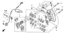 R. FRONT BRAKE CALIPER