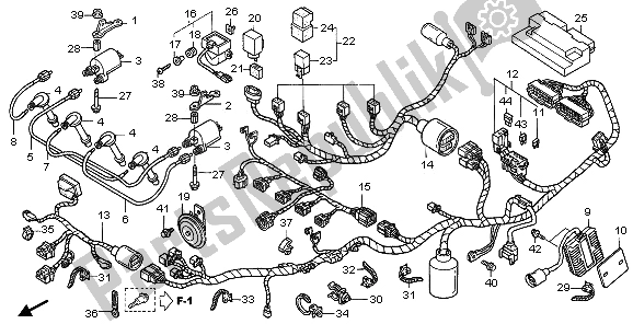 Tutte le parti per il Cablaggio del Honda CBR 1100 XX 2006