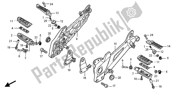 Wszystkie części do Krok Honda CB 1100 SF 2001