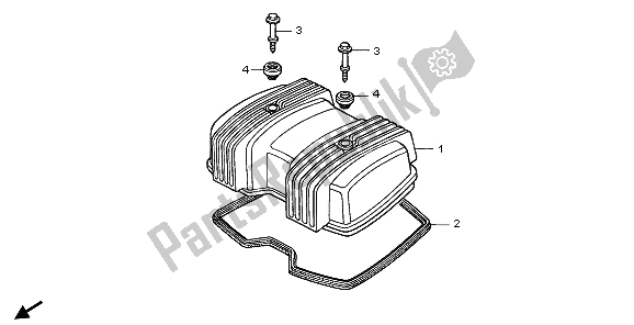 Wszystkie części do Cylinder Honda CA 125 1997