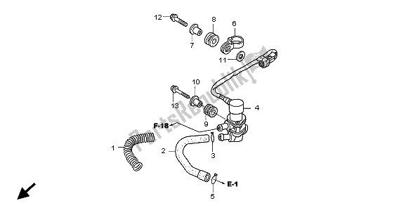 Tutte le parti per il Valvola Solenoide del Honda PES 125 2006