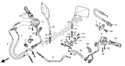 HANDLE LEVER & SWITCH & CABLE