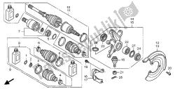 articolazione anteriore e albero di trasmissione anteriore