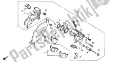 REAR BRAKE CALIPER