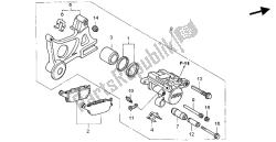 REAR BRAKE CALIPER