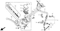 FR. BRAKE MASTER CYLINDER