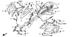 FRONT FENDER & REVERSE LEVER