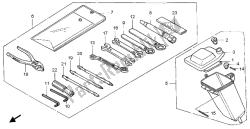 herramientas y caja de herramientas