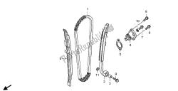 cadena de levas y tensor