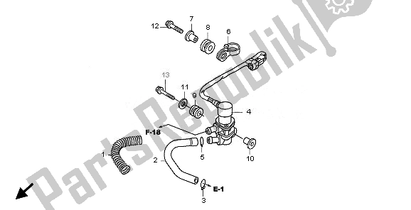 Tutte le parti per il Valvola Solenoide del Honda SH 150S 2011