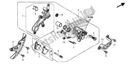 REAR BRAKE CALIPER