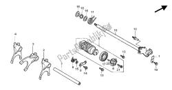 tambour de changement de vitesse