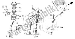 RR. BRAKE MASTER CYLINDER