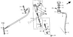 REAR BRAKE MASTER CYLINDER