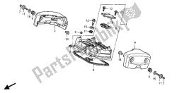 tampa da cabeça do cilindro (traseira)