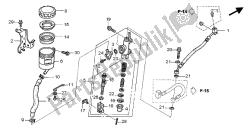 RR. BRAKE MASTER CYLINDER